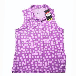 Nike Women's Sleeveless Golf Top Dri Fit Size Large